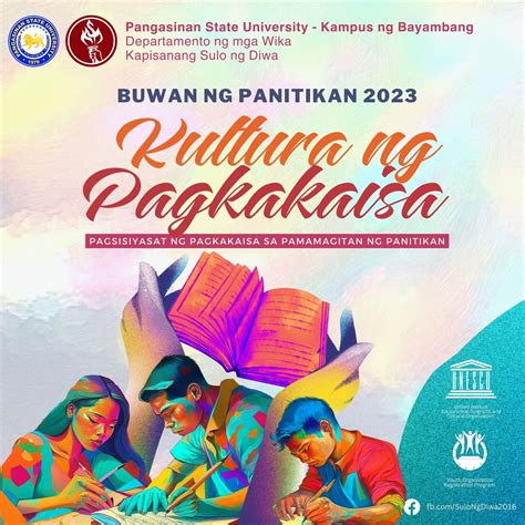 Kalendaryo Ng Mga Gawain, Buwan Ng Panitikan 2023.